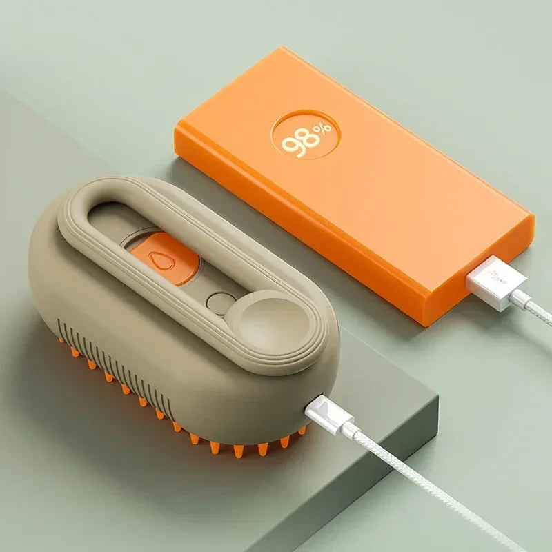 Steam Spray Massage Brush for Pets