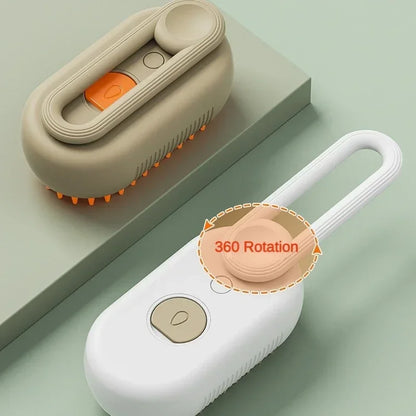 Steam Spray Massage Brush for Pets