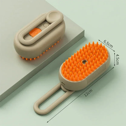 Steam Spray Massage Brush for Pets