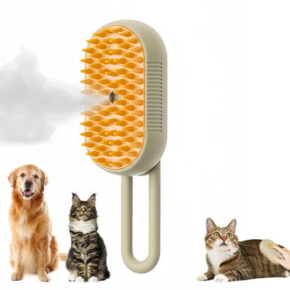 Steam Spray Massage Brush for Pets