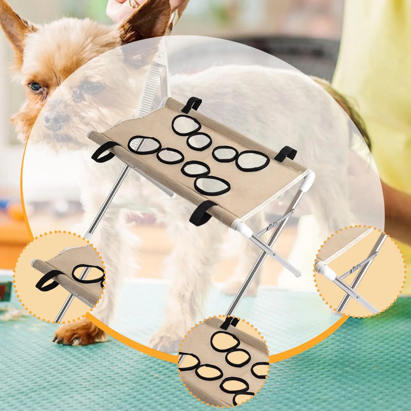 Pawlia Grooming Hammock — Pet Bathing & Grooming Table